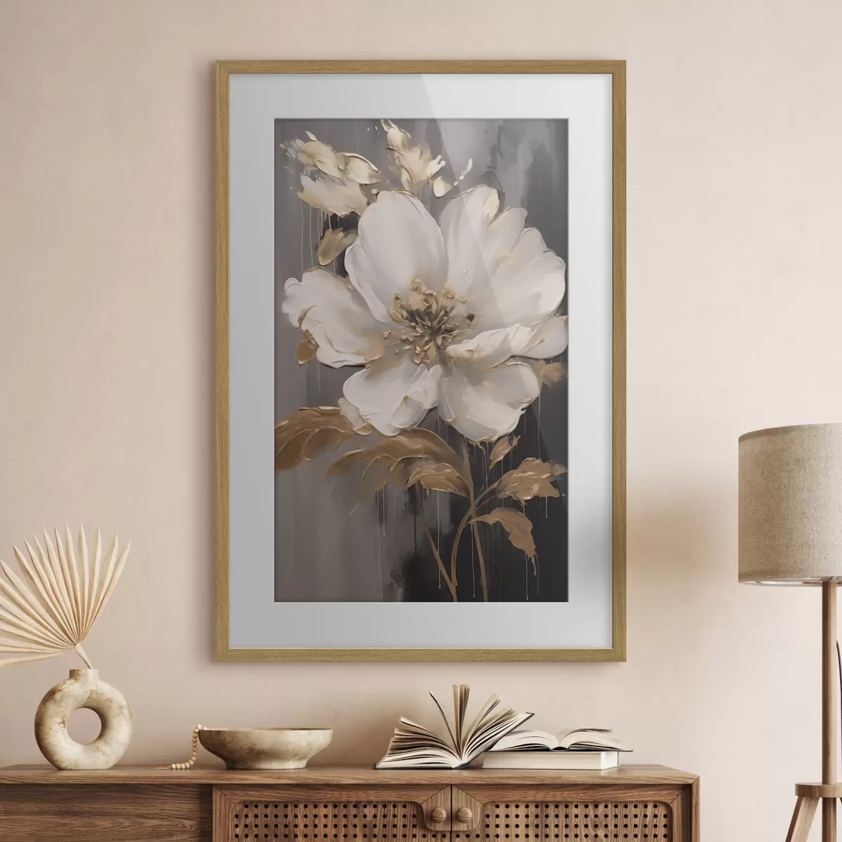 Poster Schöne leichte Blume f43207