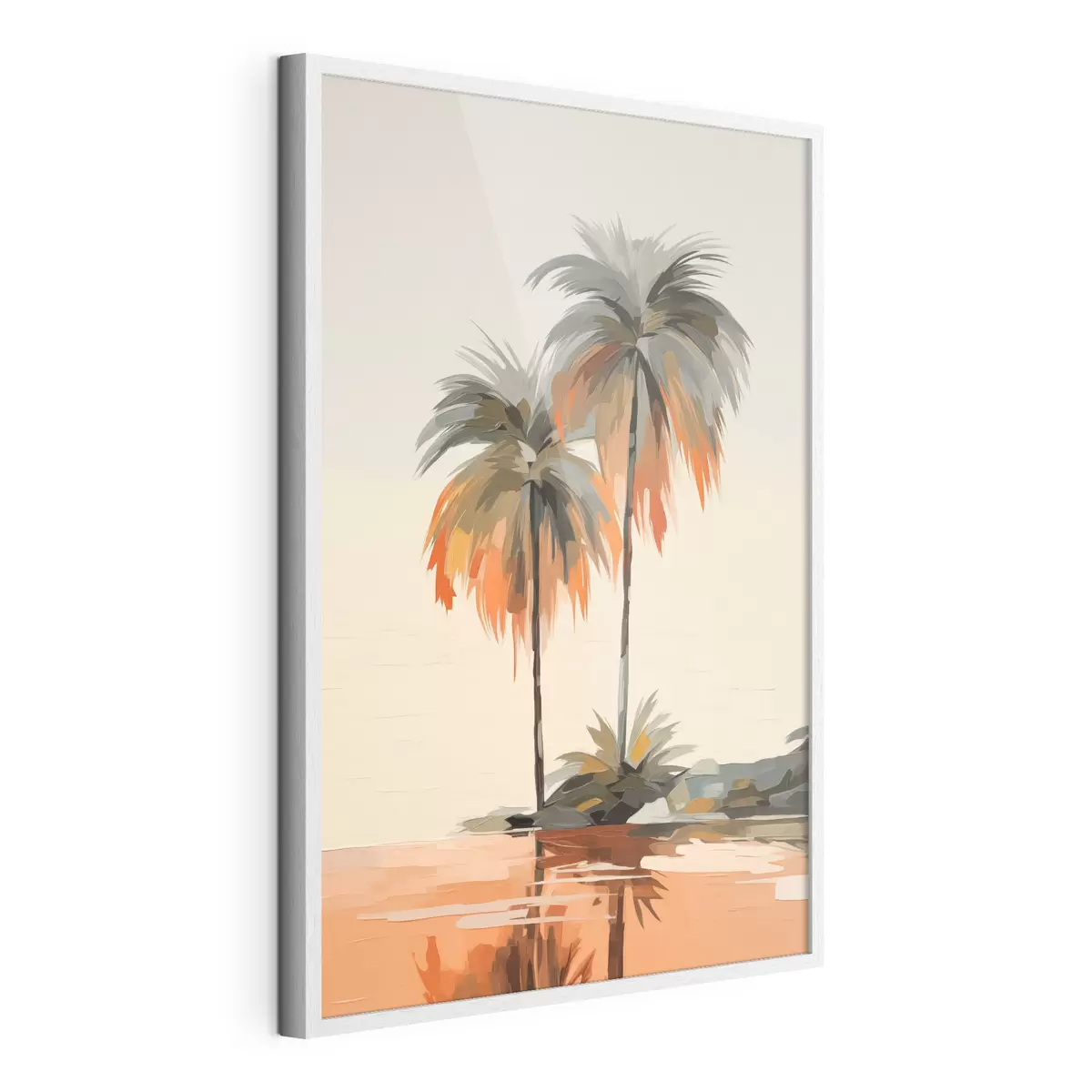 Poster Palmen und Erinnerung f43230