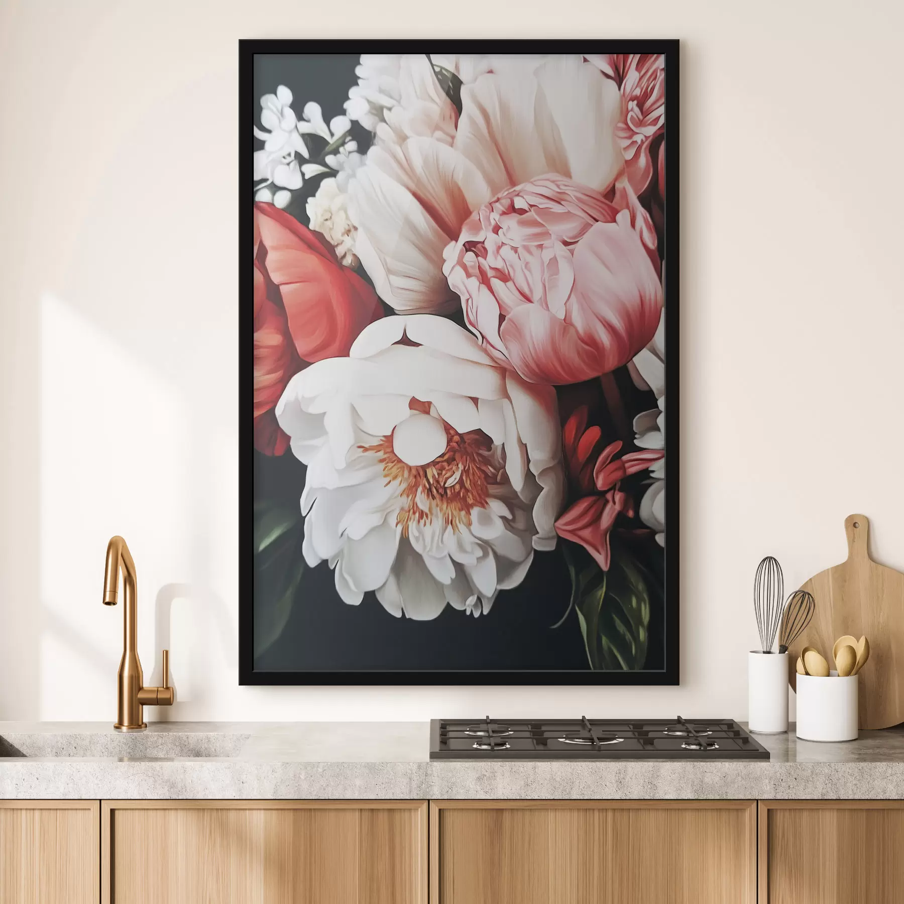Fototapete Zarte Blumen f43291