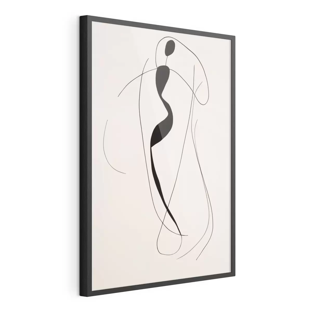 Poster Minimalistische abstrakte Silhouette f43274