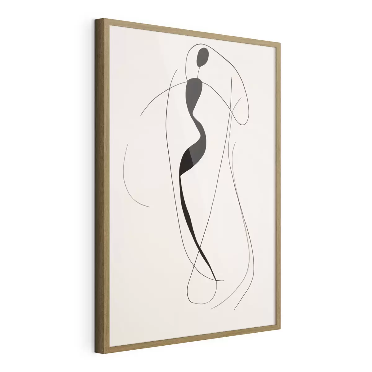 Poster Minimalistische abstrakte Silhouette f43274