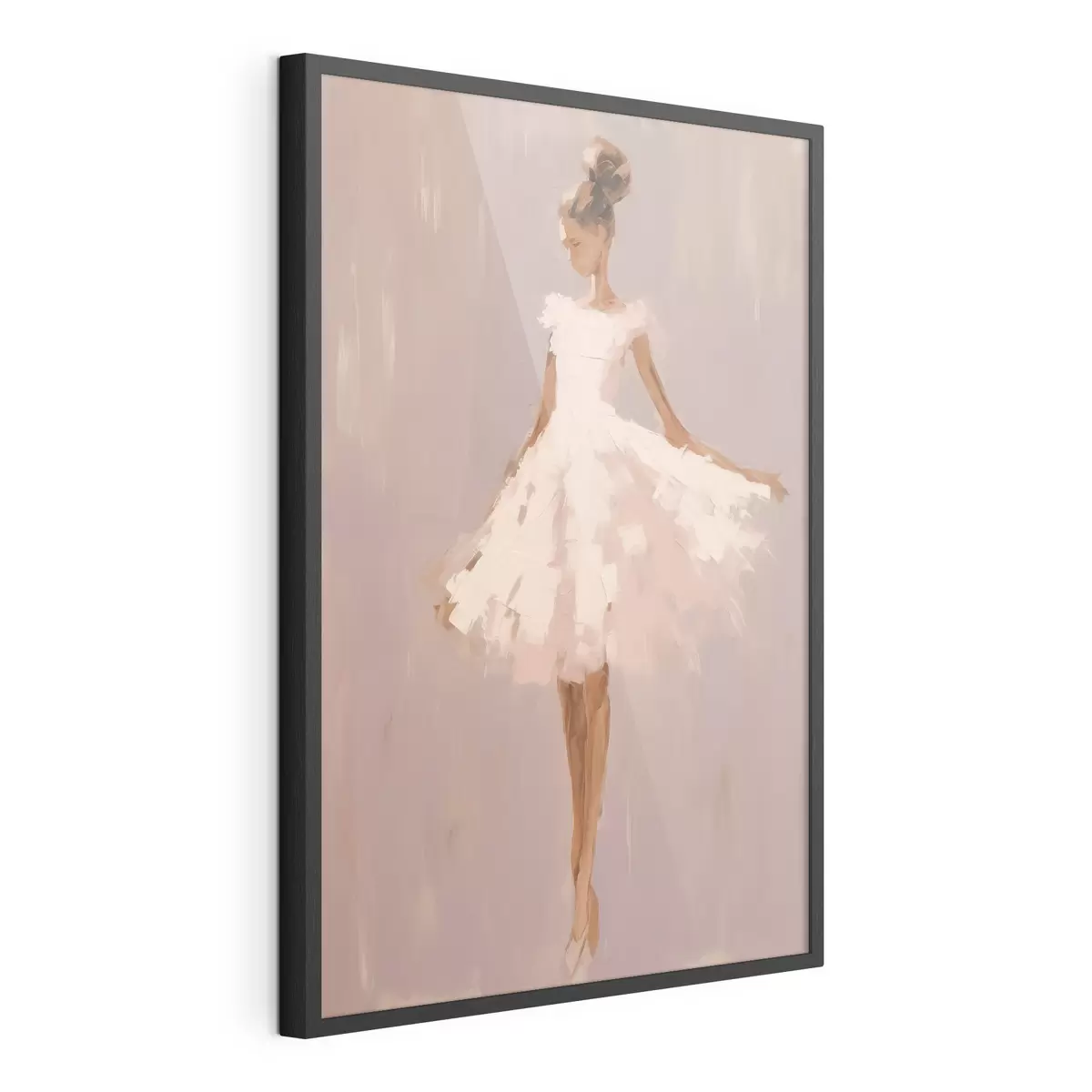 Poster Ballerina abstrakte Nachahmung Malerei f43342