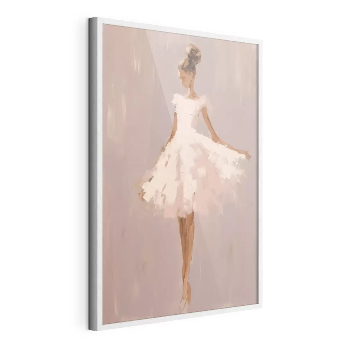 Poster Ballerina abstrakte Nachahmung Malerei f43342