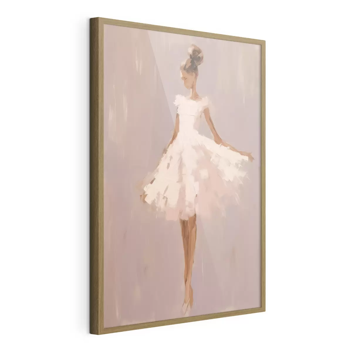 Poster Ballerina abstrakte Nachahmung Malerei f43342