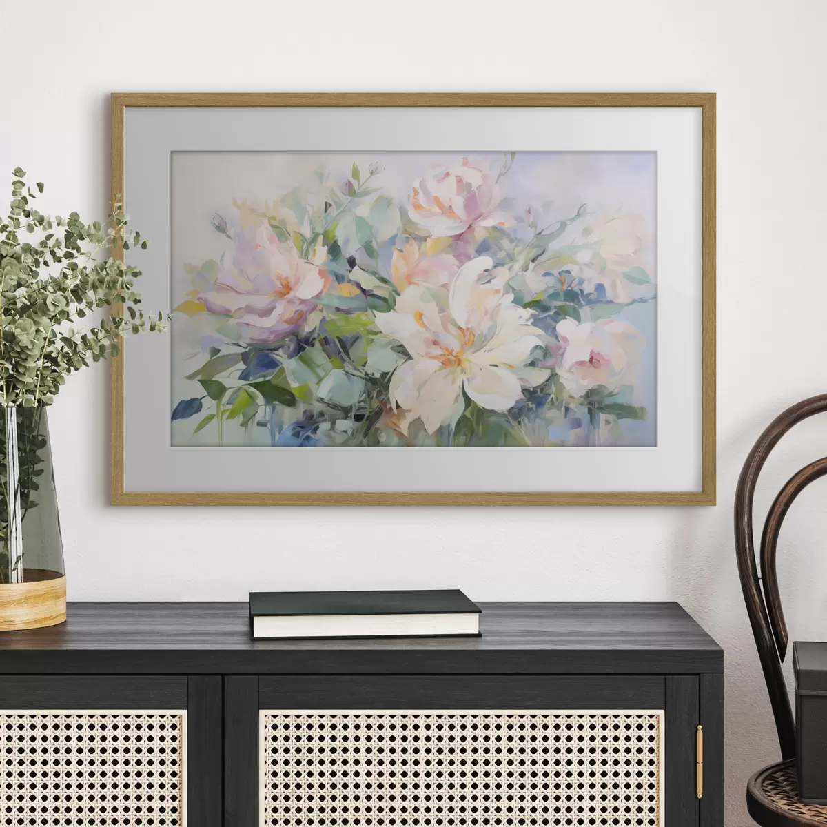 Poster Blüten und Leichtigkeit f43390