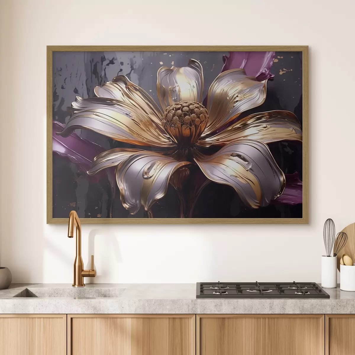 Poster Große Blume f43425