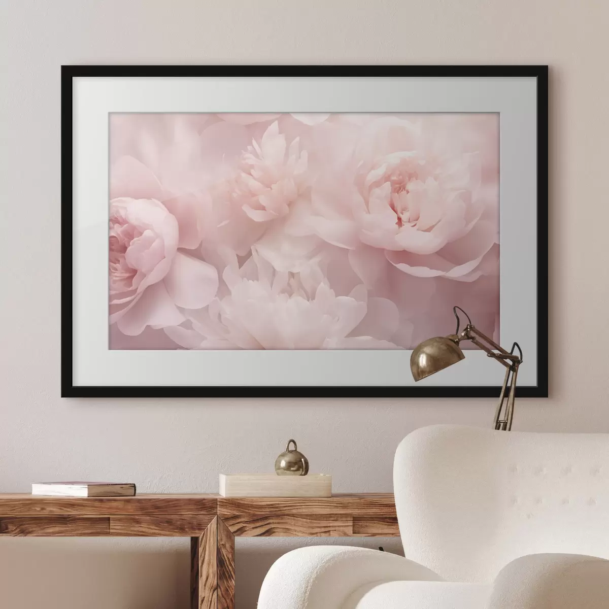 Poster Pfingstrosen f43429