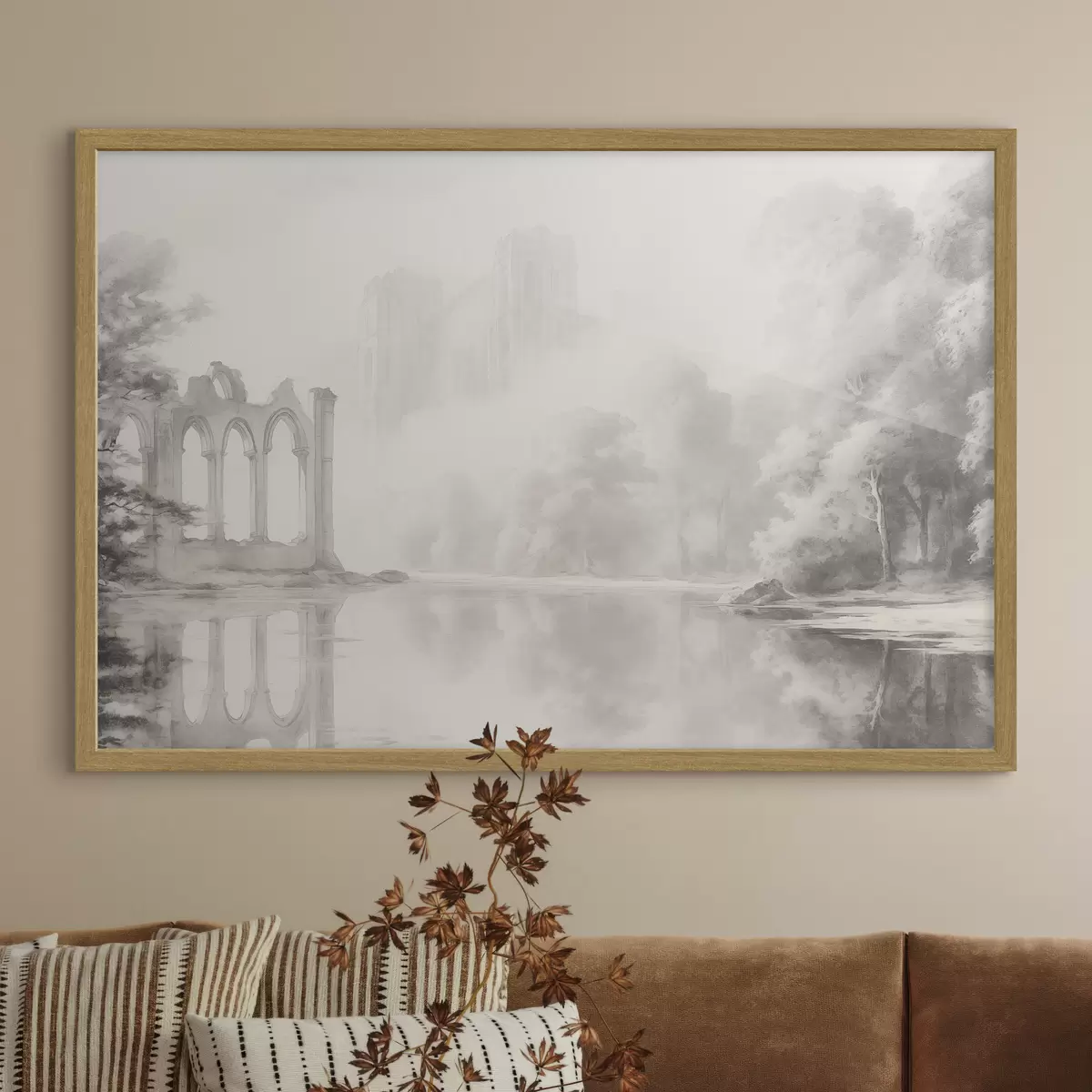 Poster Architektonische Ruinen f43430
