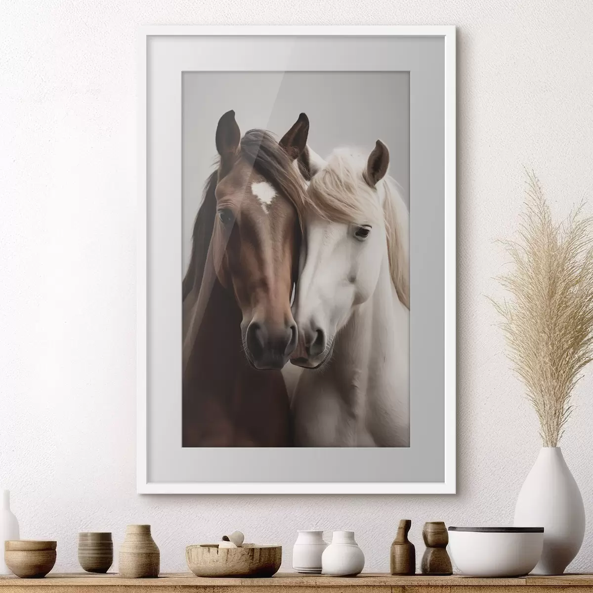 Poster Pferde f43436