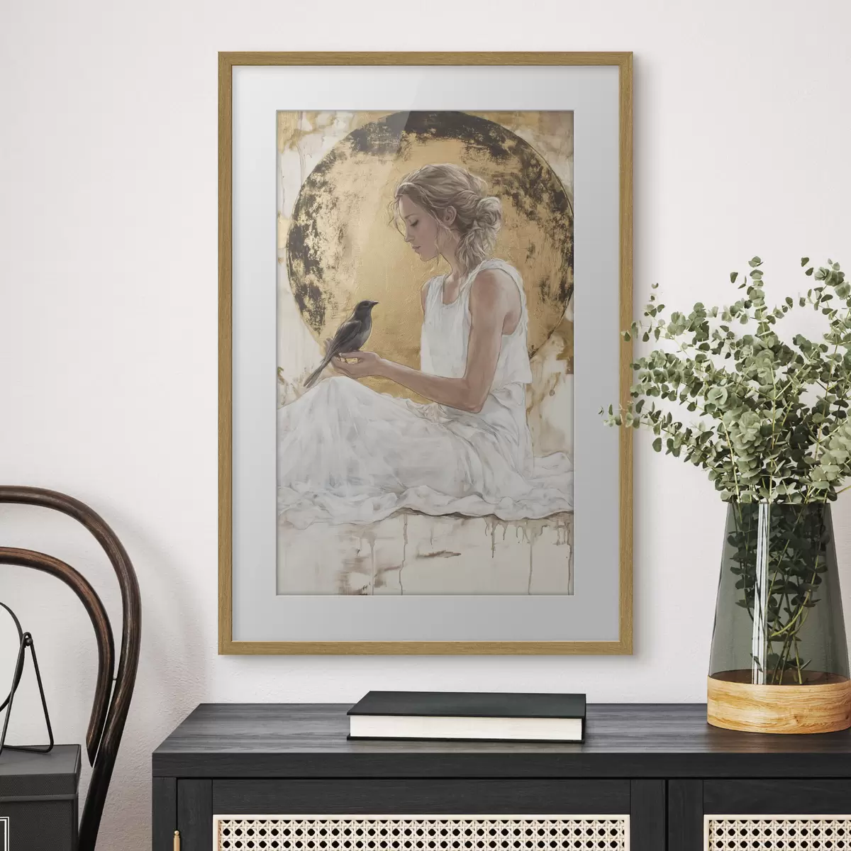 Poster Vögel und Erinnerung f43503