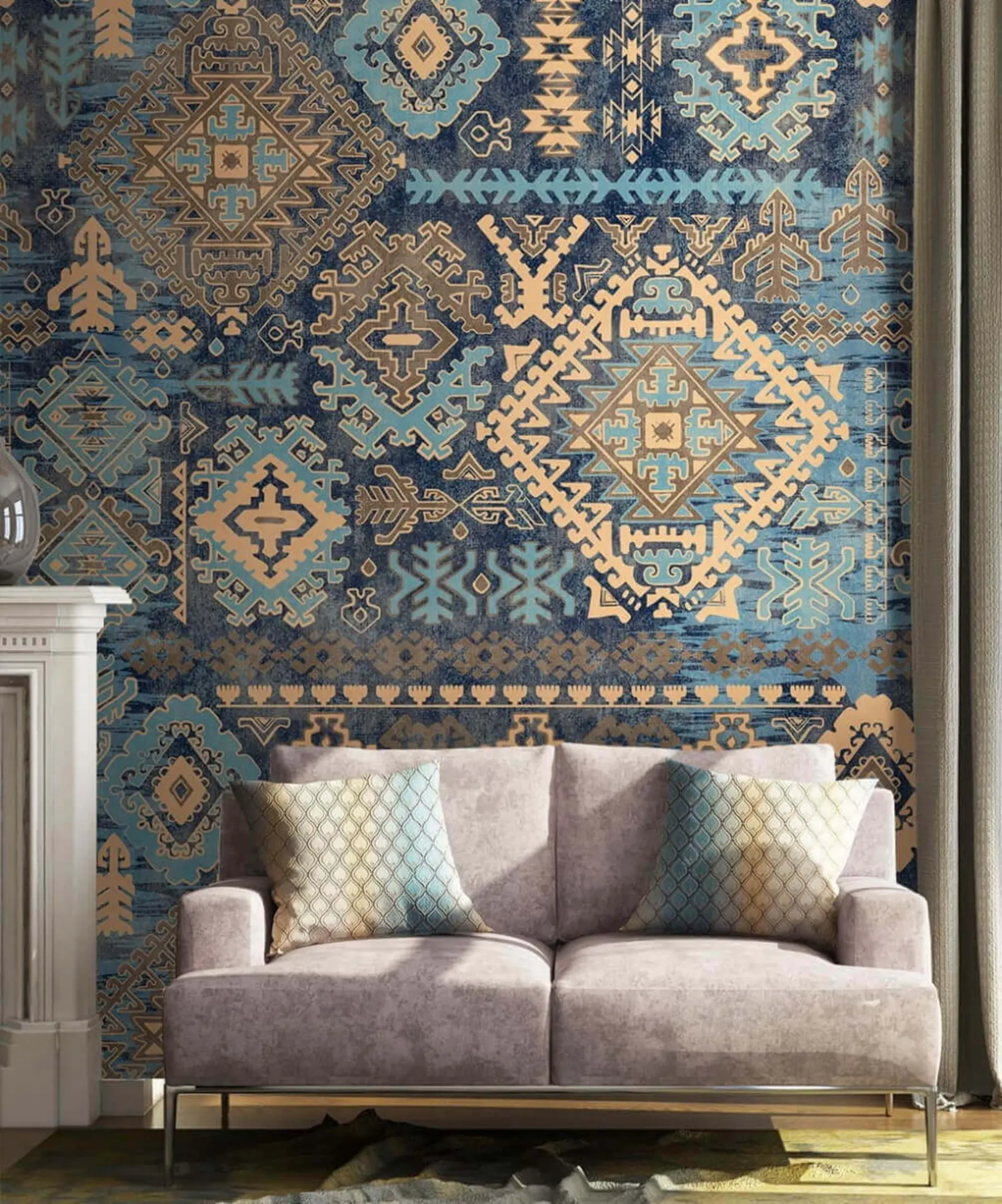 Fototapete Georgische Ornamente u52877