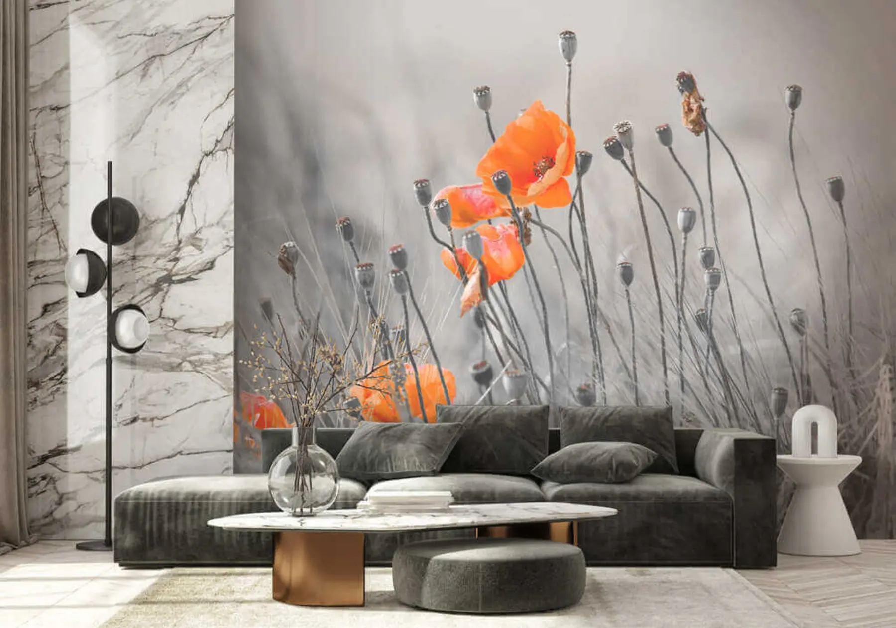 Fototapete Klatschmohn u53411