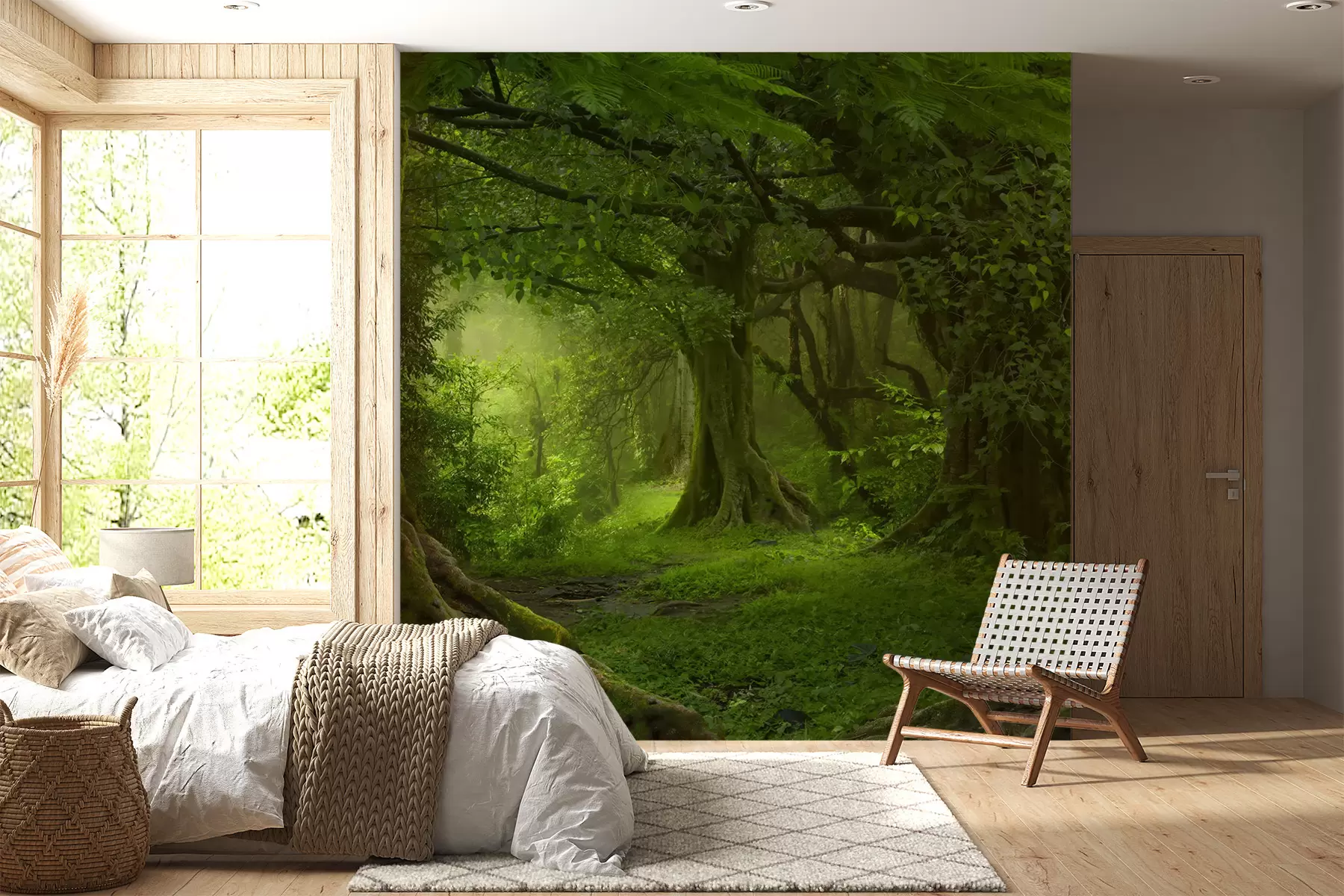 Fototapete Alter Wald u56167