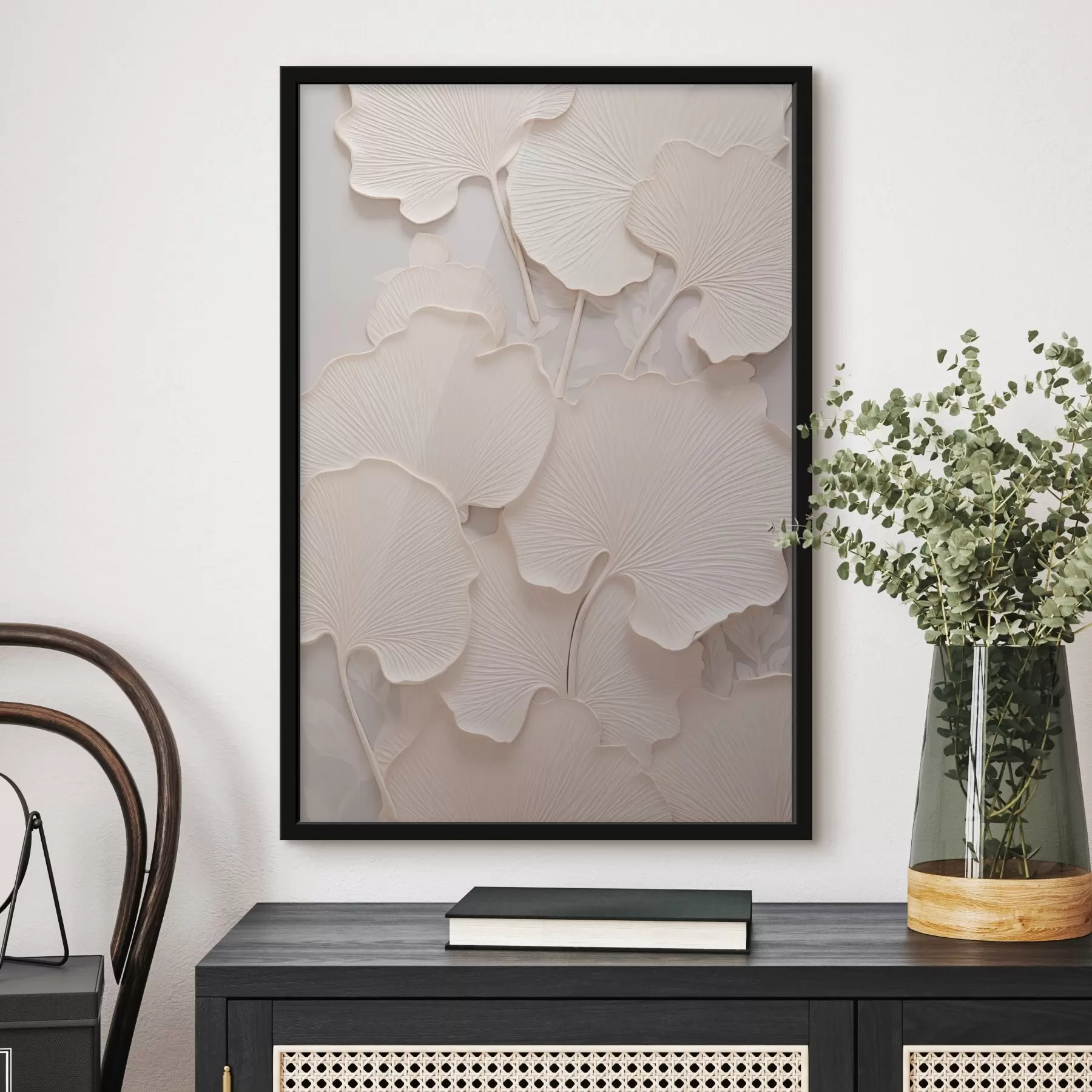 Fototapete Zarte Ginkgoblätter f43571