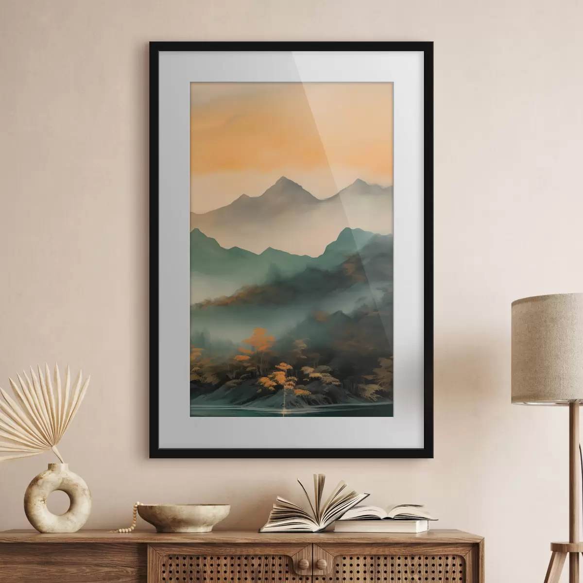 Poster Gelassene Höhen f43590