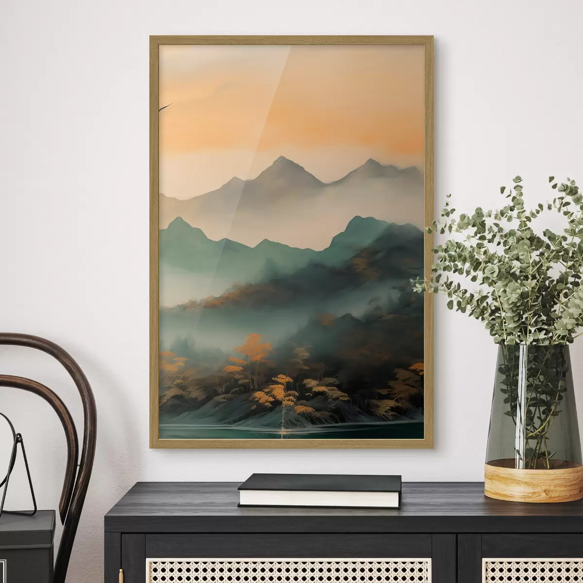 Poster Gelassene Höhen f43590
