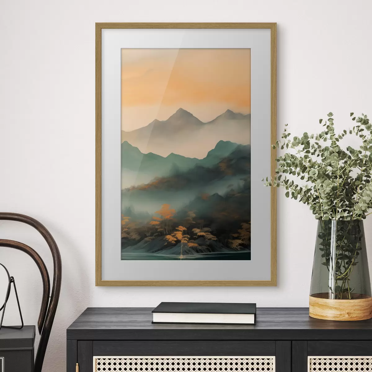 Poster Gelassene Höhen f43590