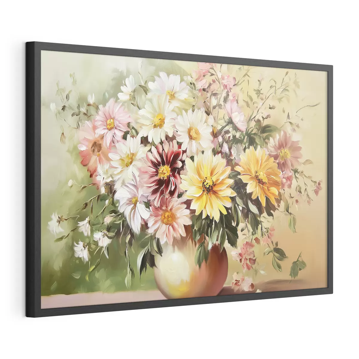 Poster Blumenstrauß mit schönen Blumen f43908