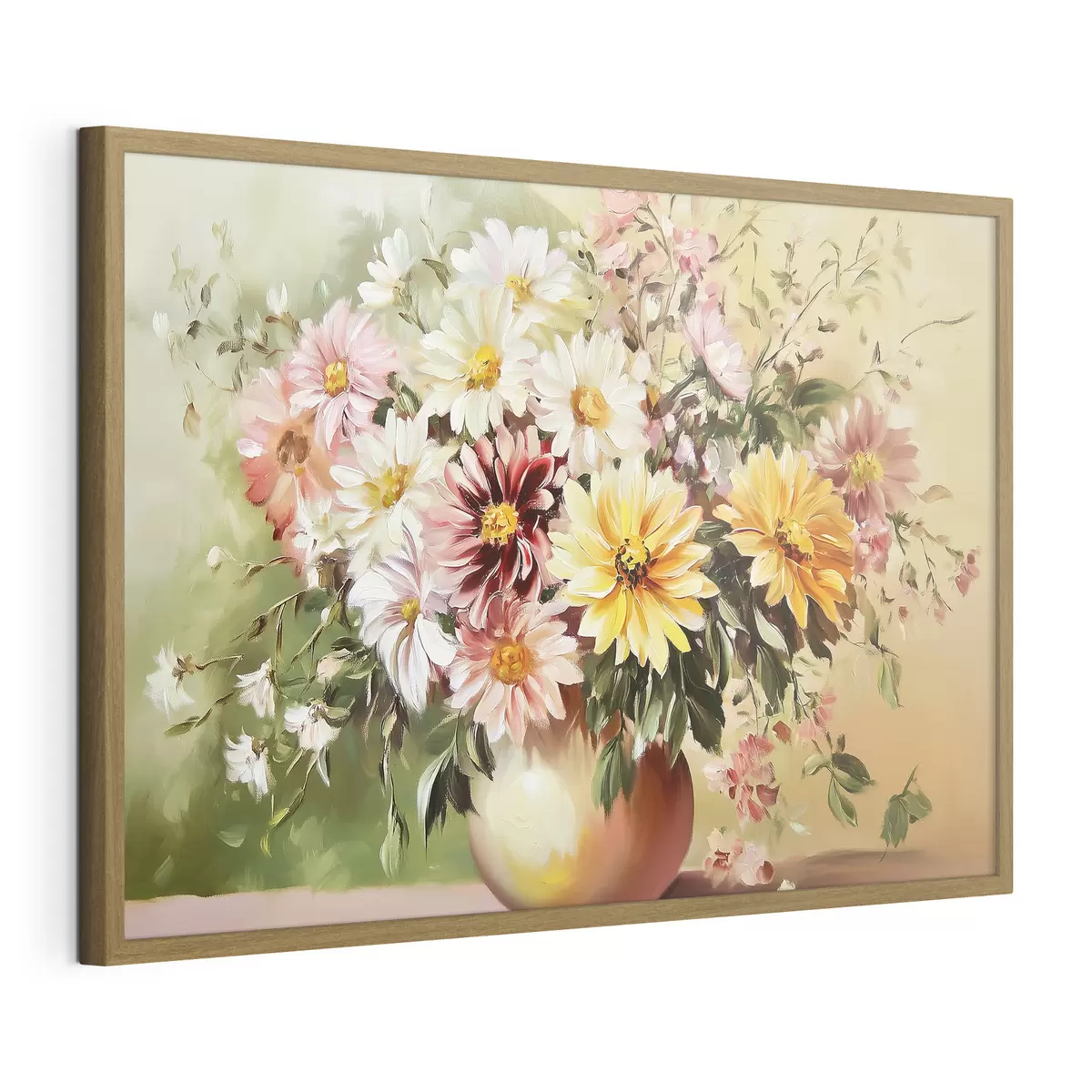 Poster Blumenstrauß mit schönen Blumen f43908