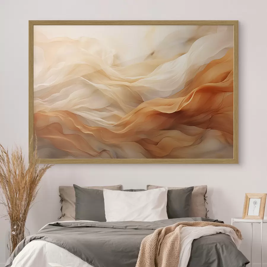 Fototapete Abstrakte Malerei im Aquarellstil f43474
