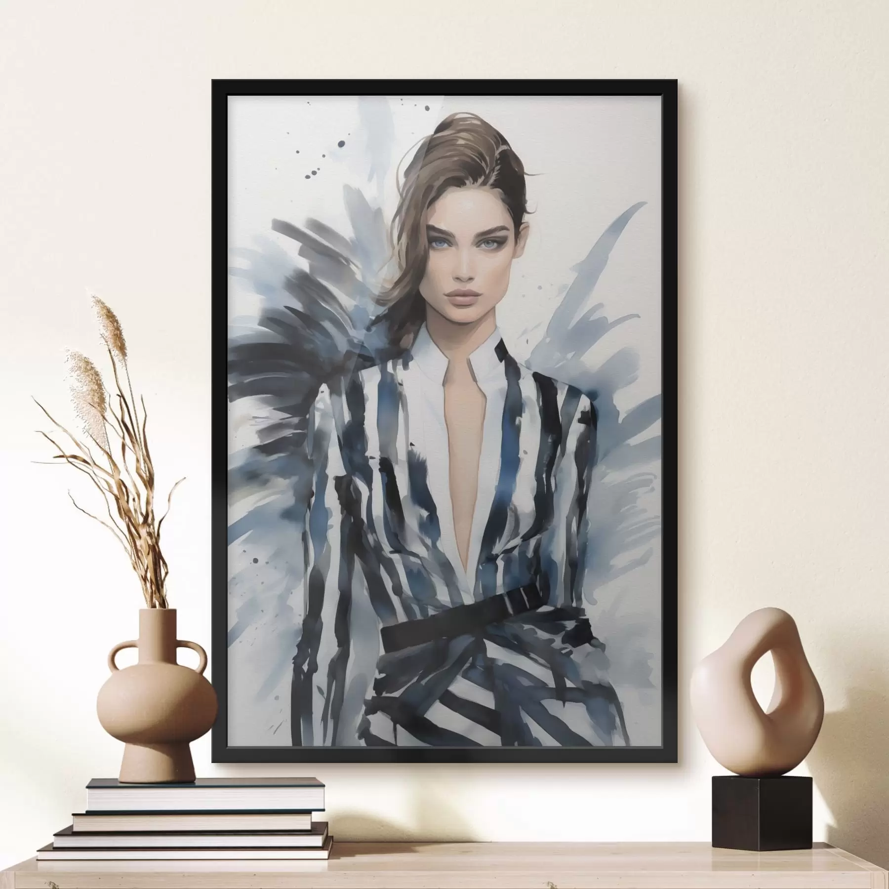 Fototapete Stylische Mädchen-Modenschau f43491