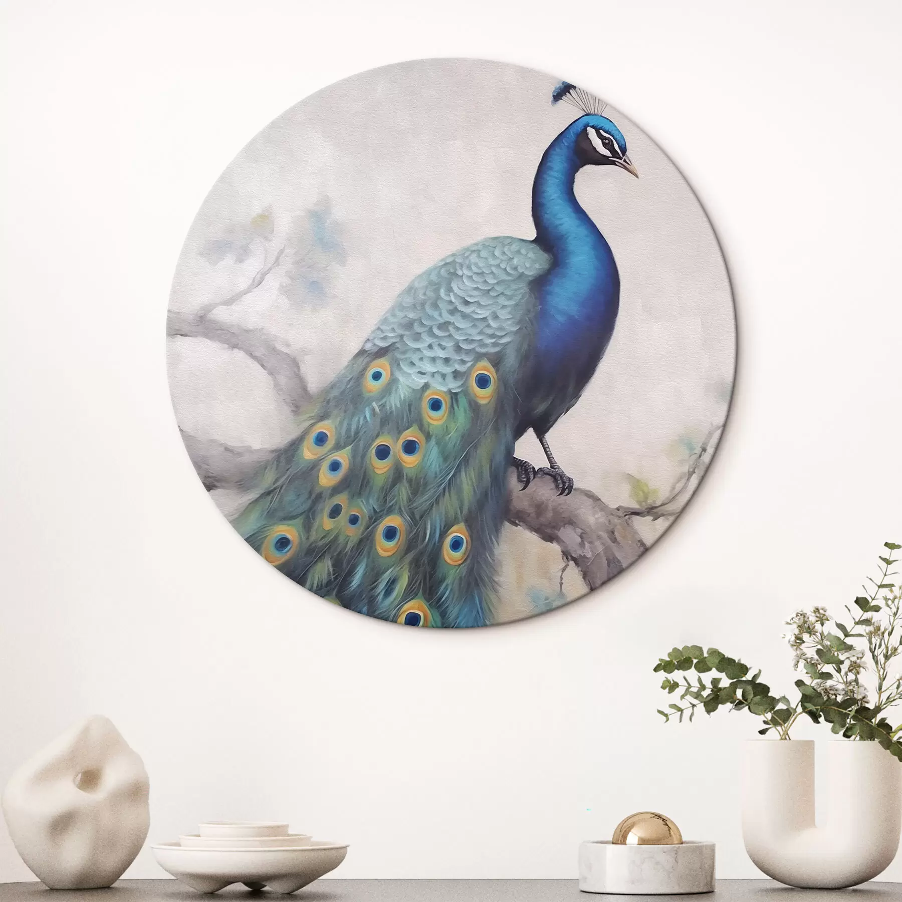 Fototapete Schöner Pfau r43236