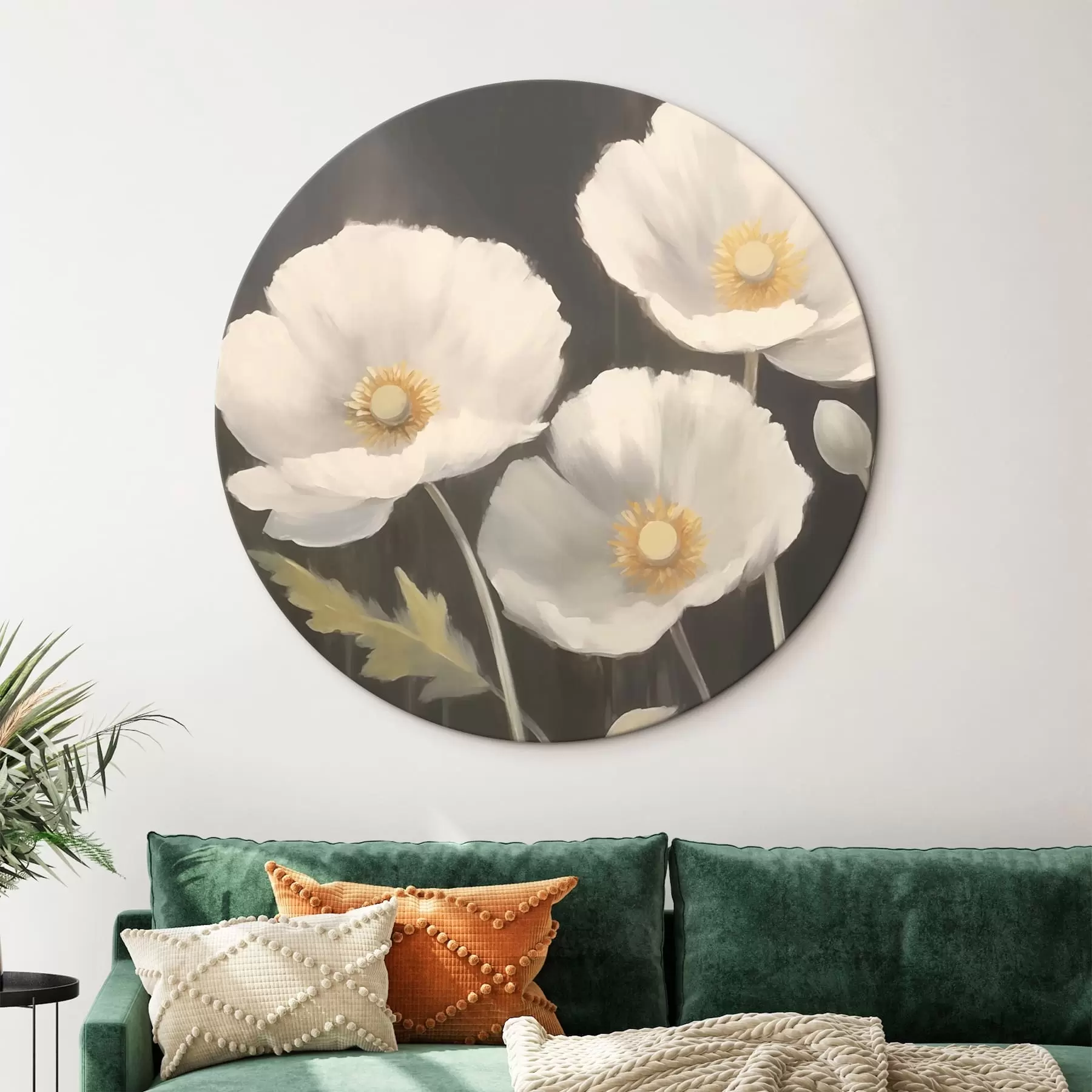 Fototapete Weiße Blumen r43223