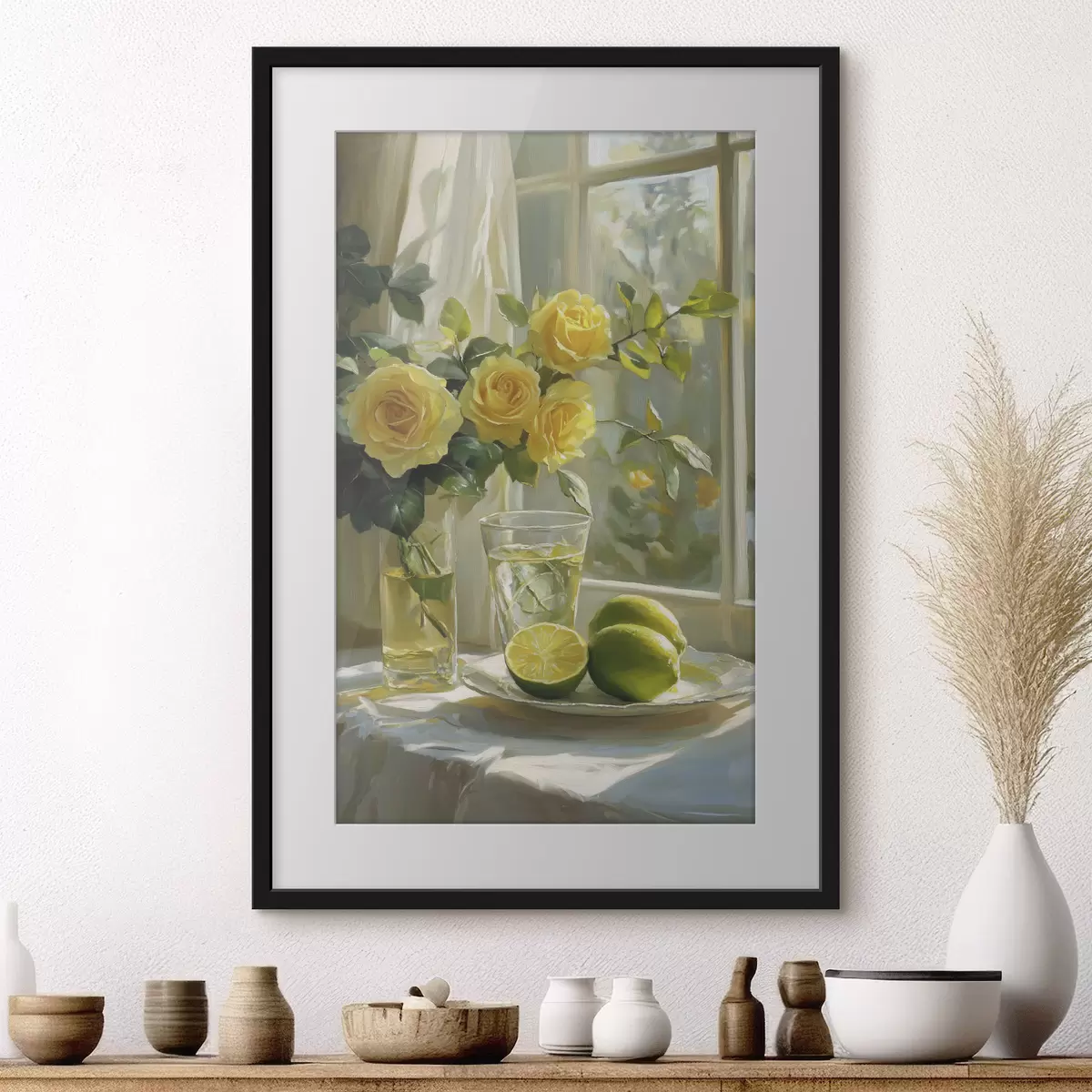 Poster Rosen und Schönheit f43886