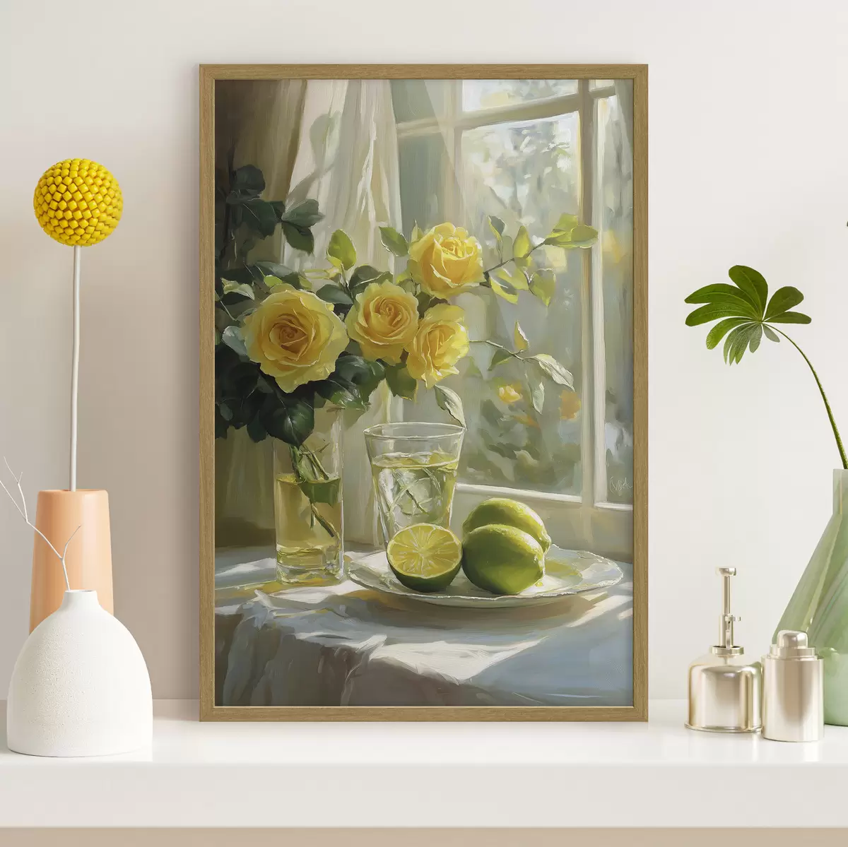 Poster Rosen und Schönheit f43886