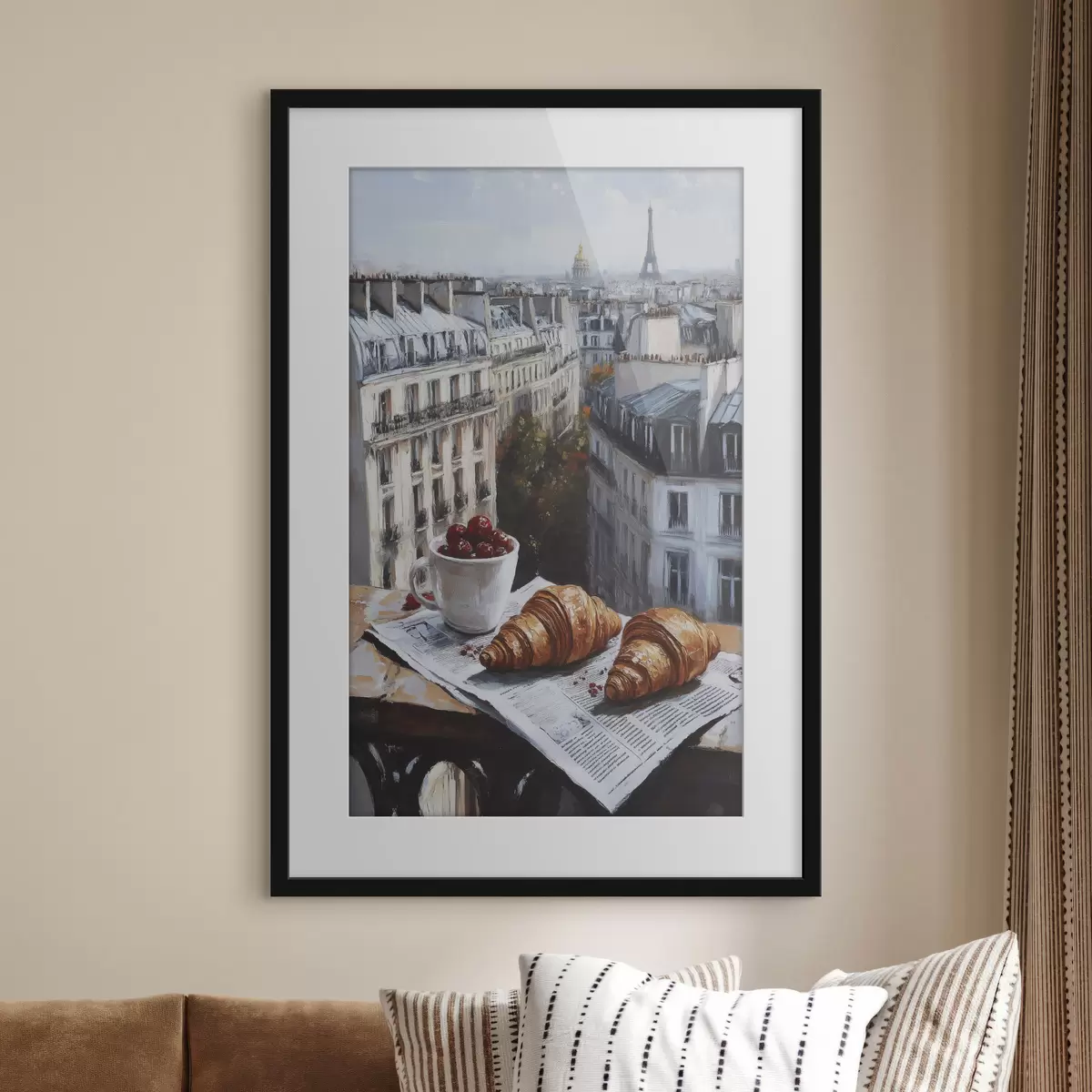 Poster Paris erwacht f43892