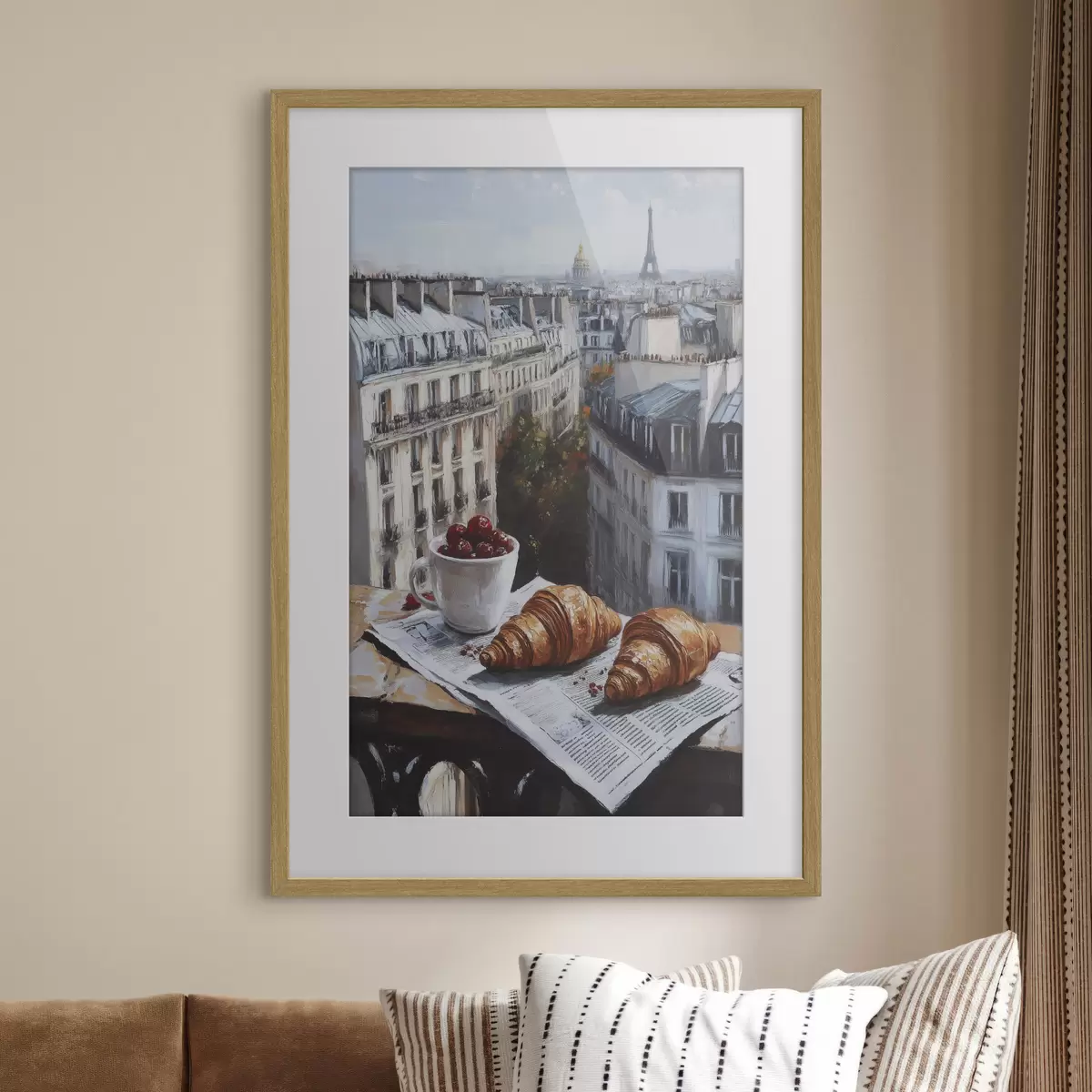 Poster Paris erwacht f43892