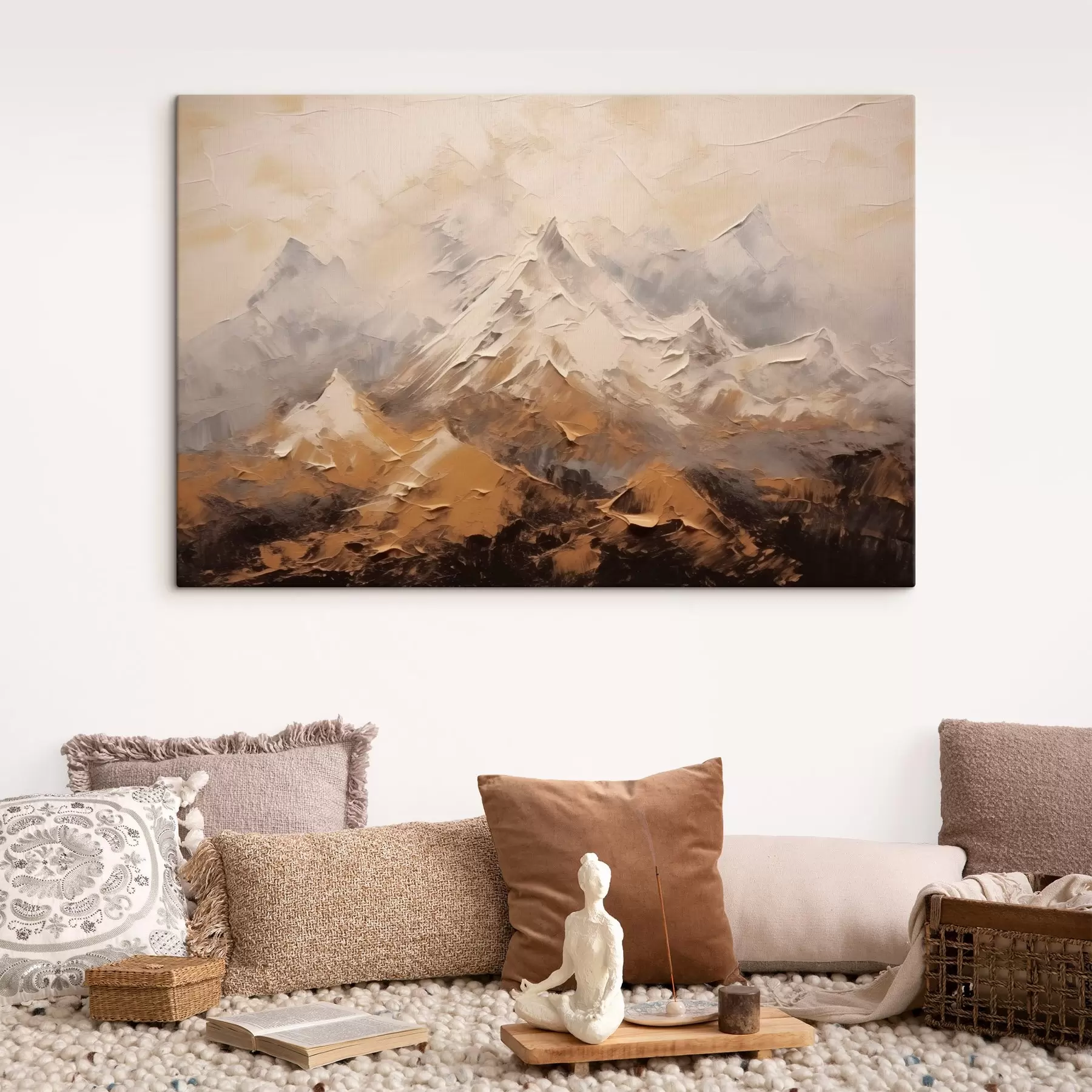 Fototapete Bergpalette s43975