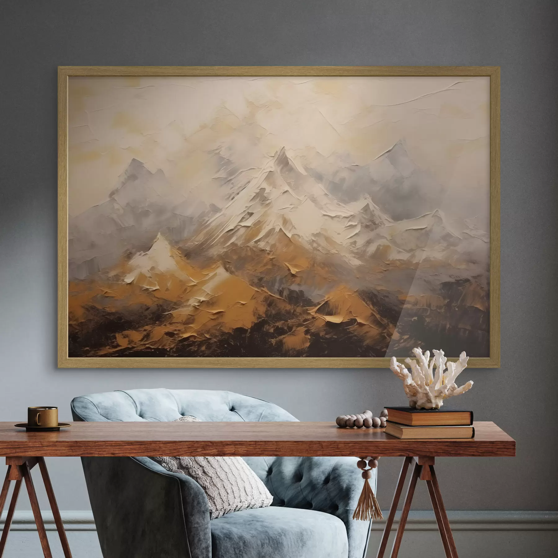 Fototapete Bergpalette f43975