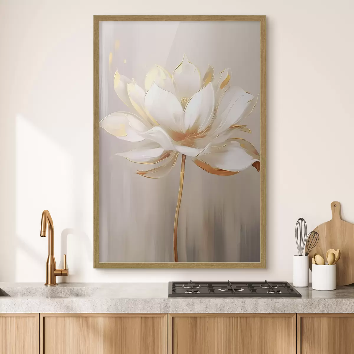 Poster Elegante Blume f43983