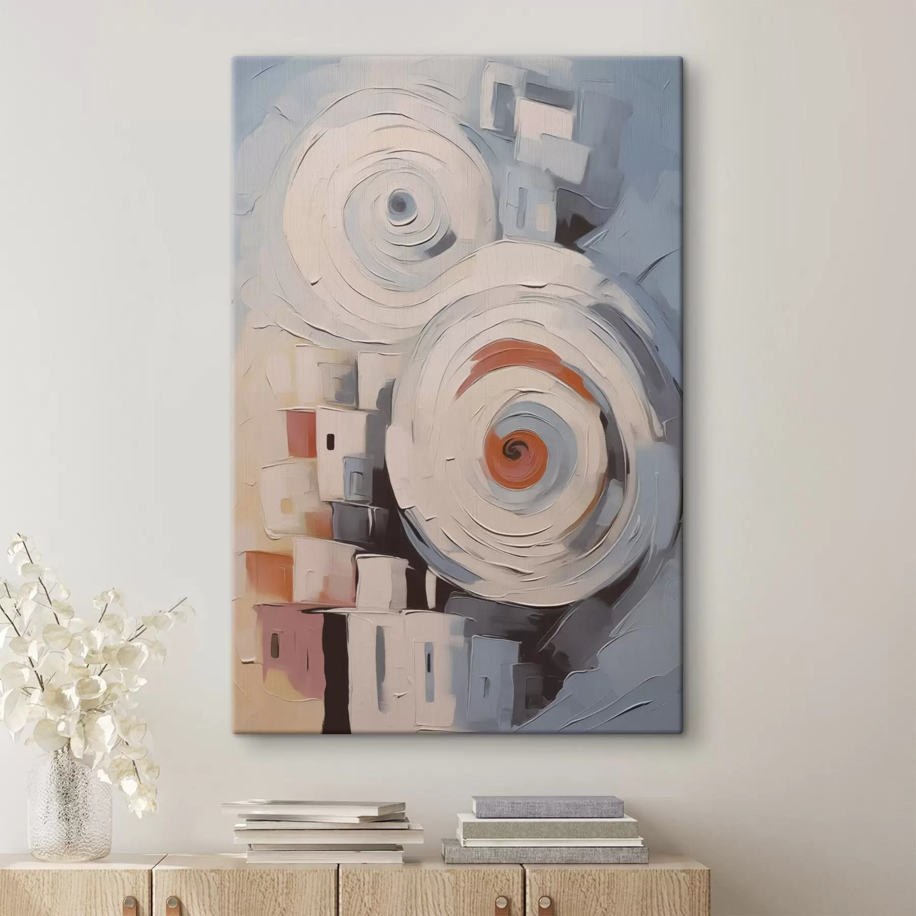 Fototapete Abstrakte Stadthäuser s44056