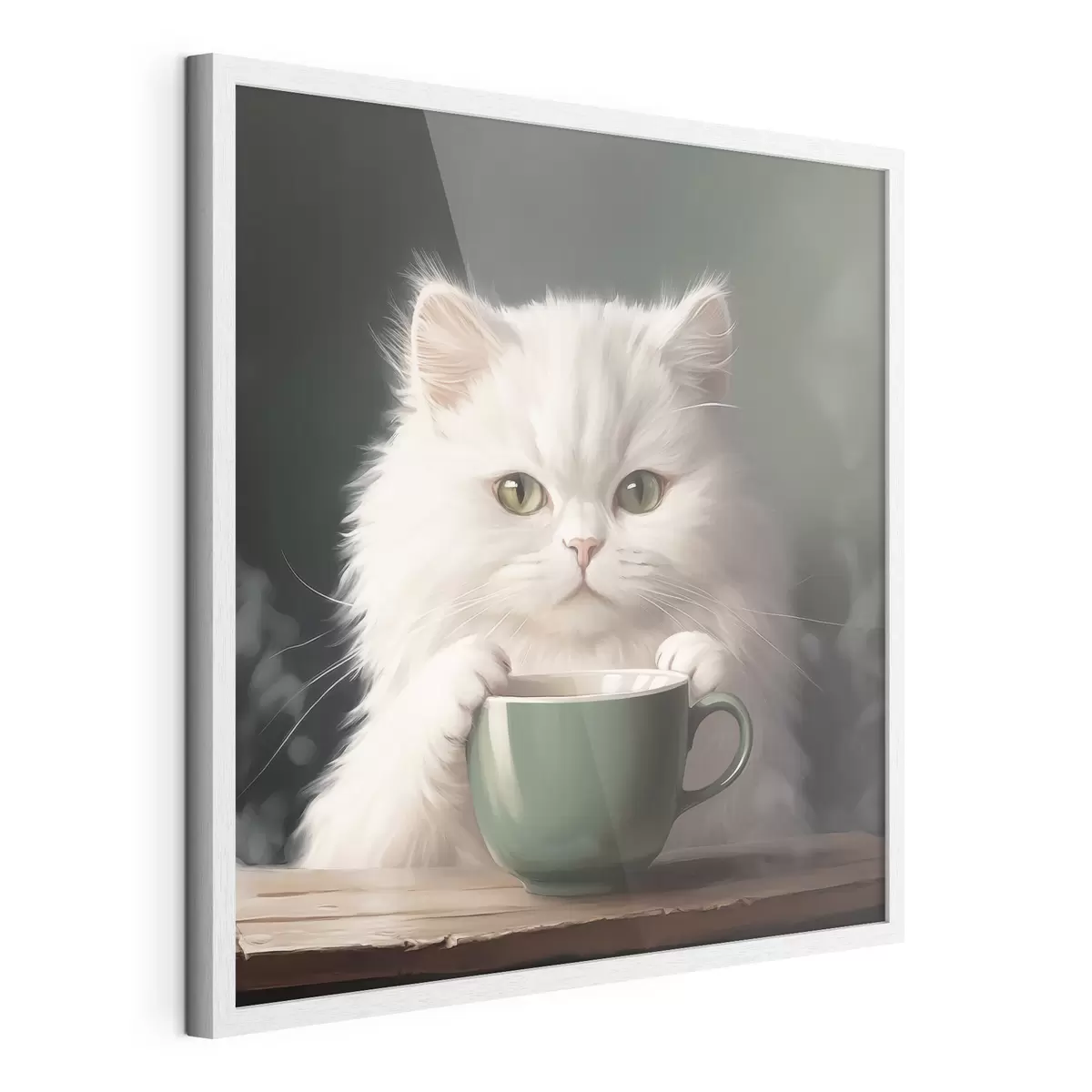 Poster Tee mit der Katze f44032