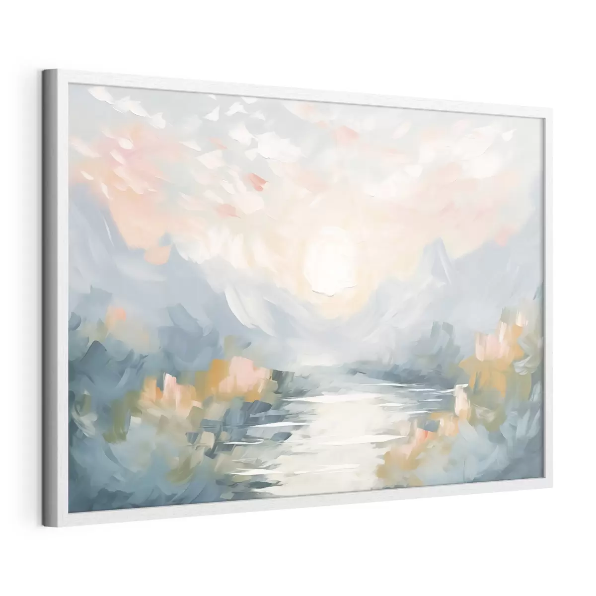 Poster Berge Abstraktion f44052