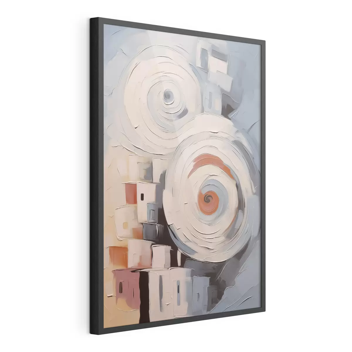 Poster Abstrakte Stadthäuser f44056