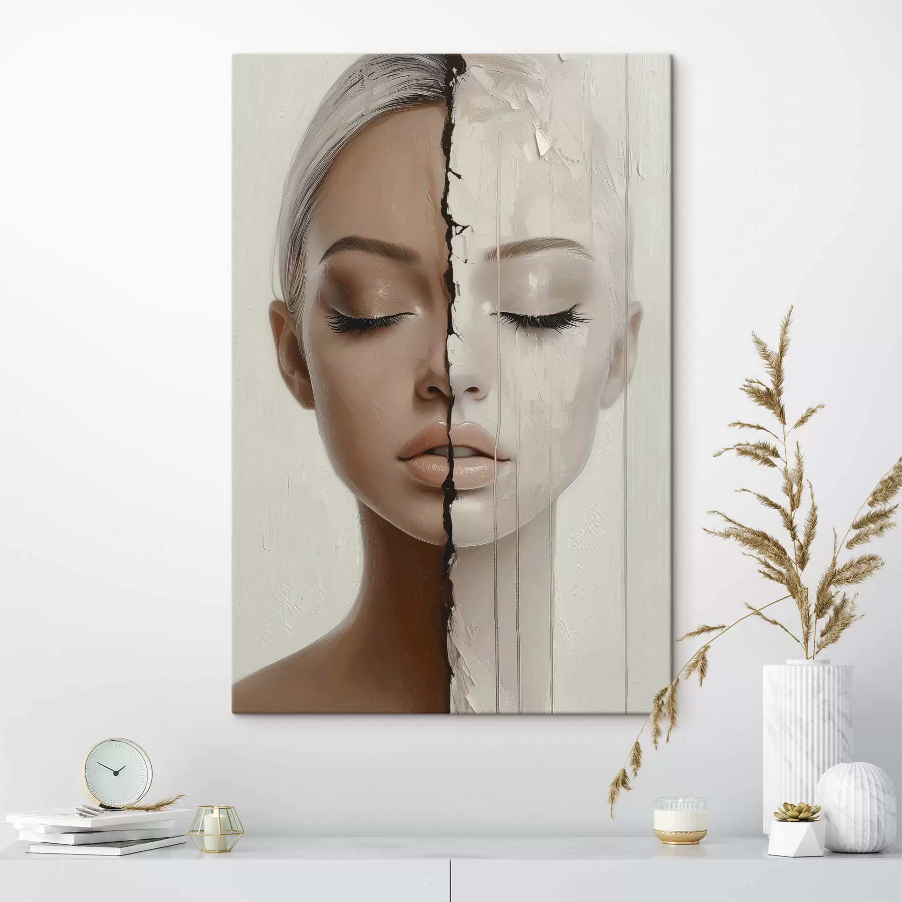 Fototapete Porträt einer Frau s43972