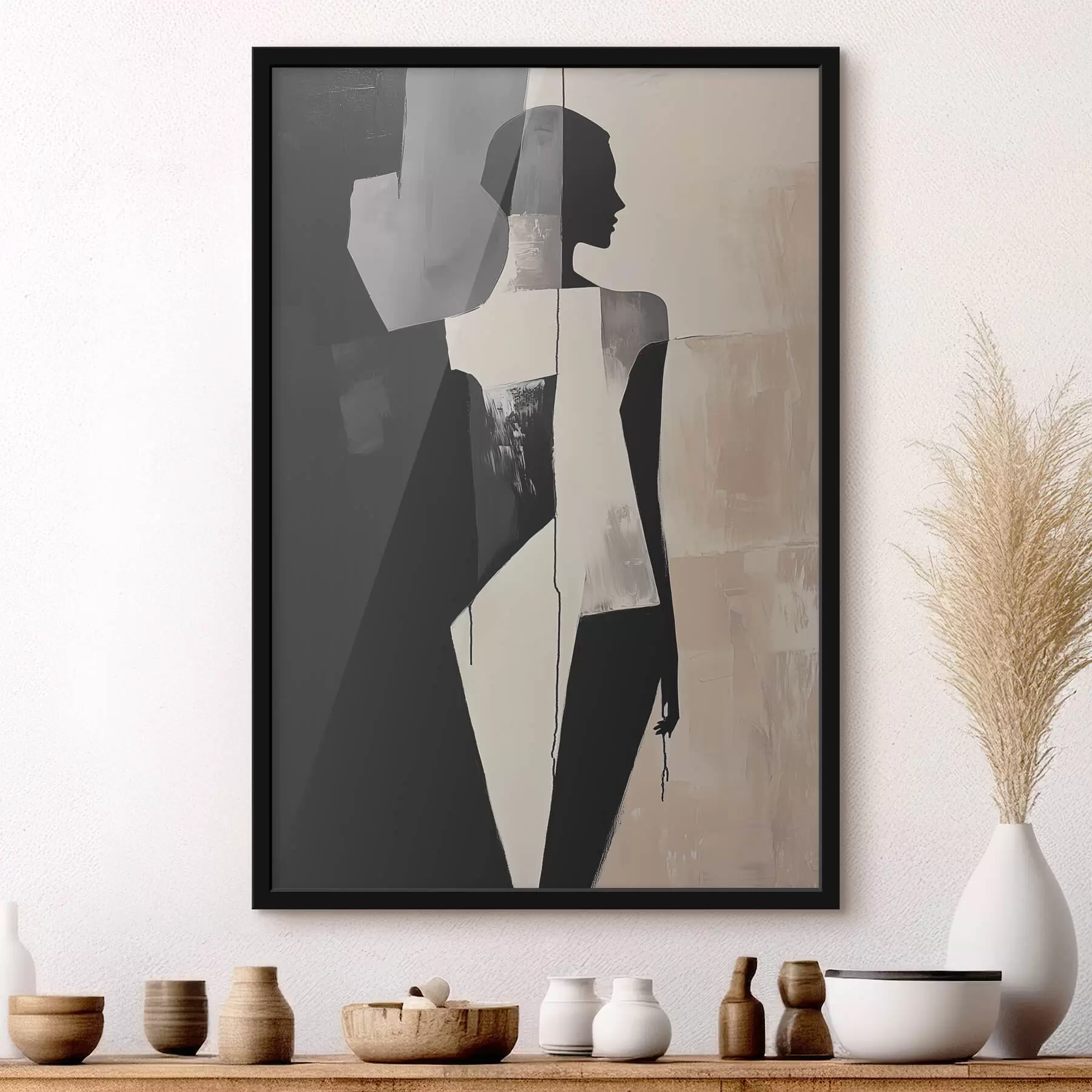 Fototapete Abstrakte Silhouette f43969