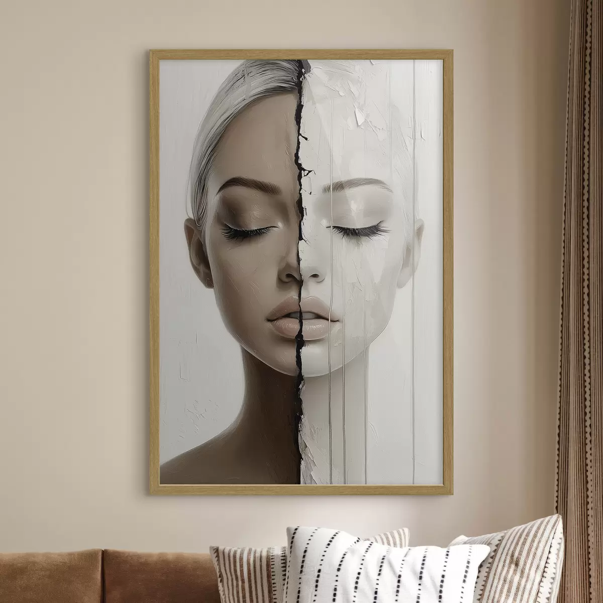 Poster Porträt einer Frau f43972