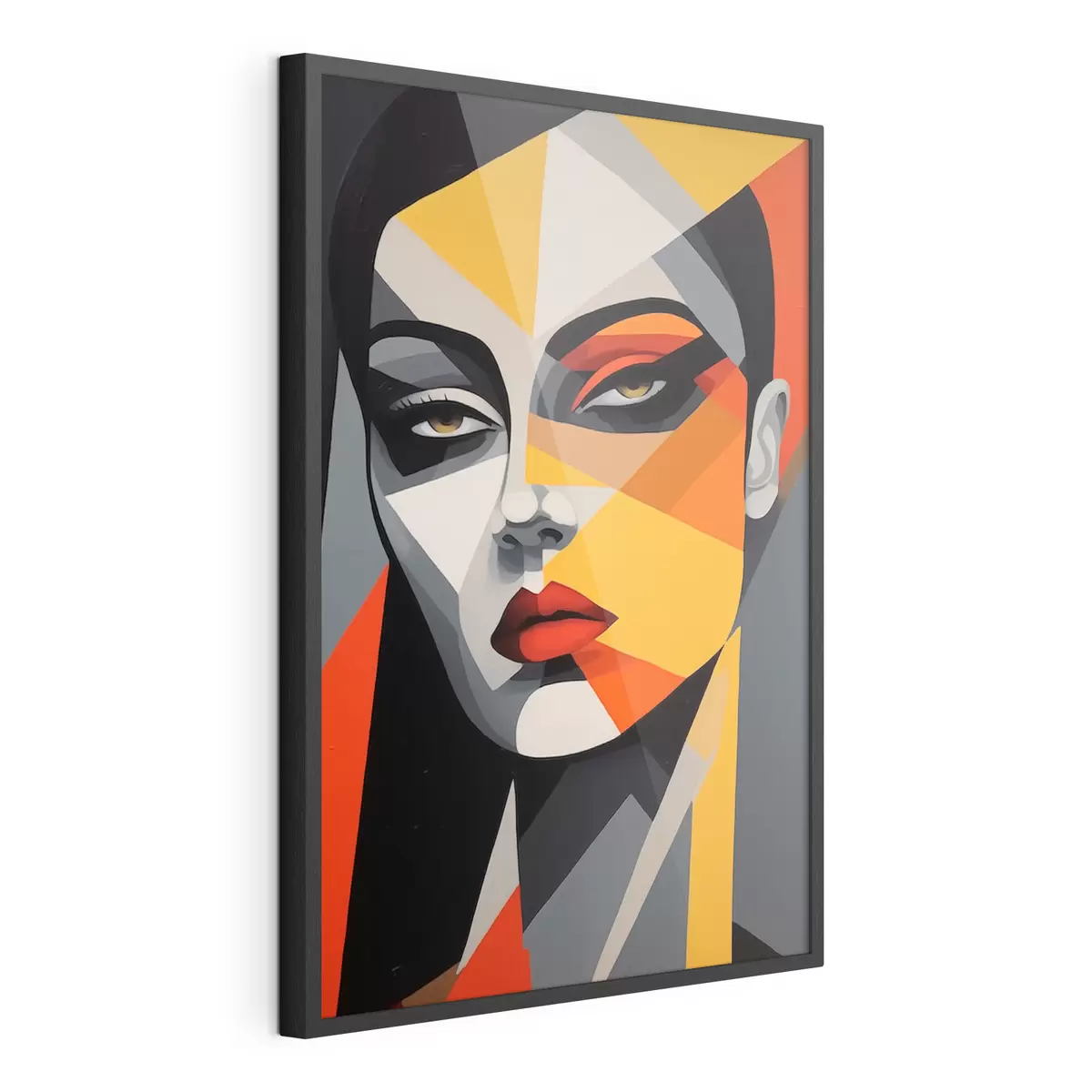 Poster Abstraktes Gesicht f44111