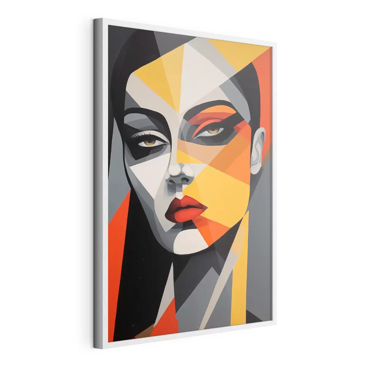 Poster Abstraktes Gesicht f44111