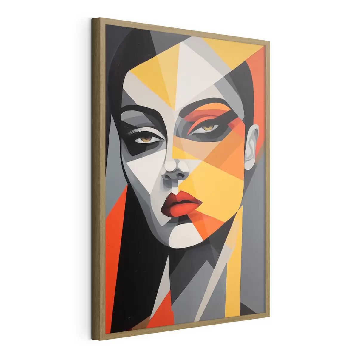 Poster Abstraktes Gesicht f44111