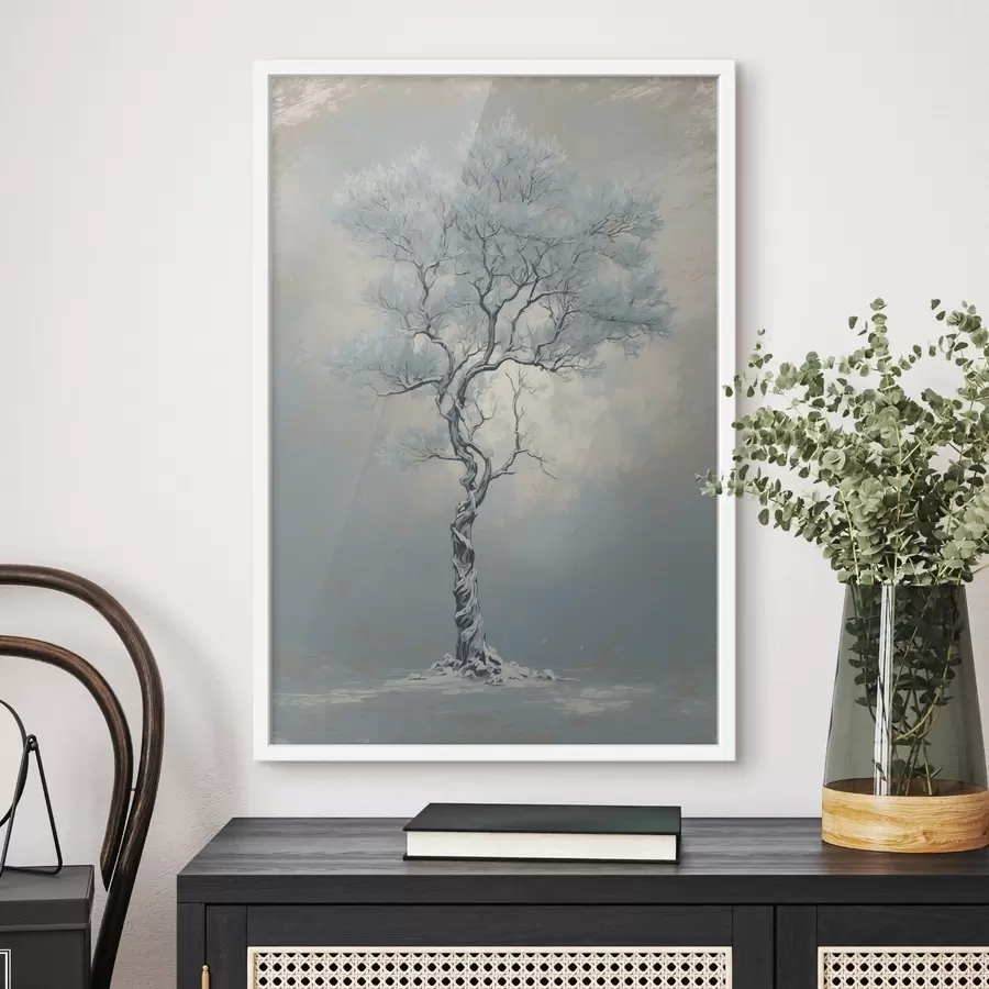 Fototapete Gefrorener Baum f44087