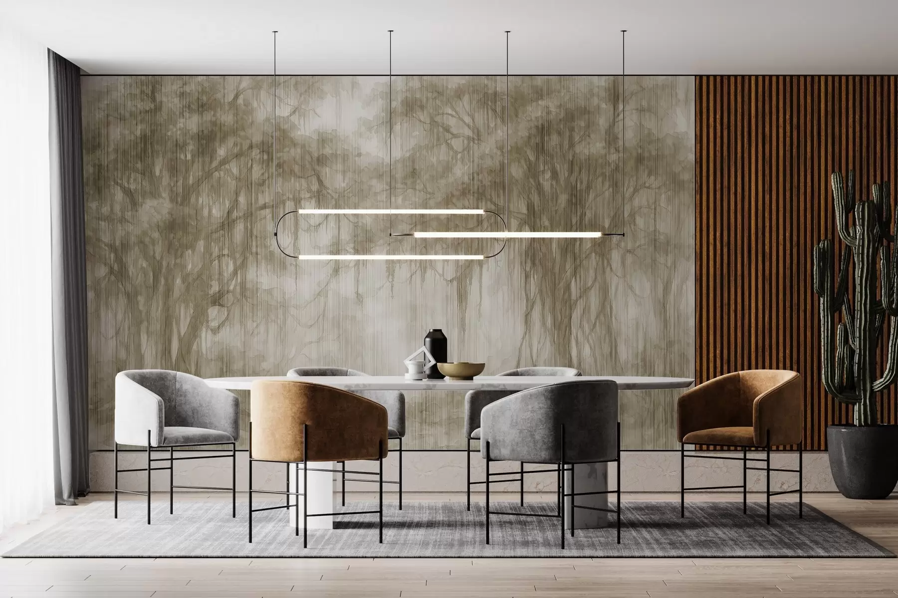 Fototapete Abstrakte Bäume w03819v1