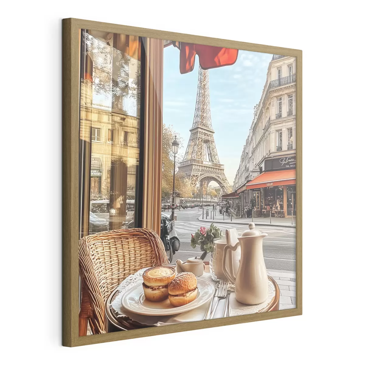 Poster Frühstück in Paris f44224
