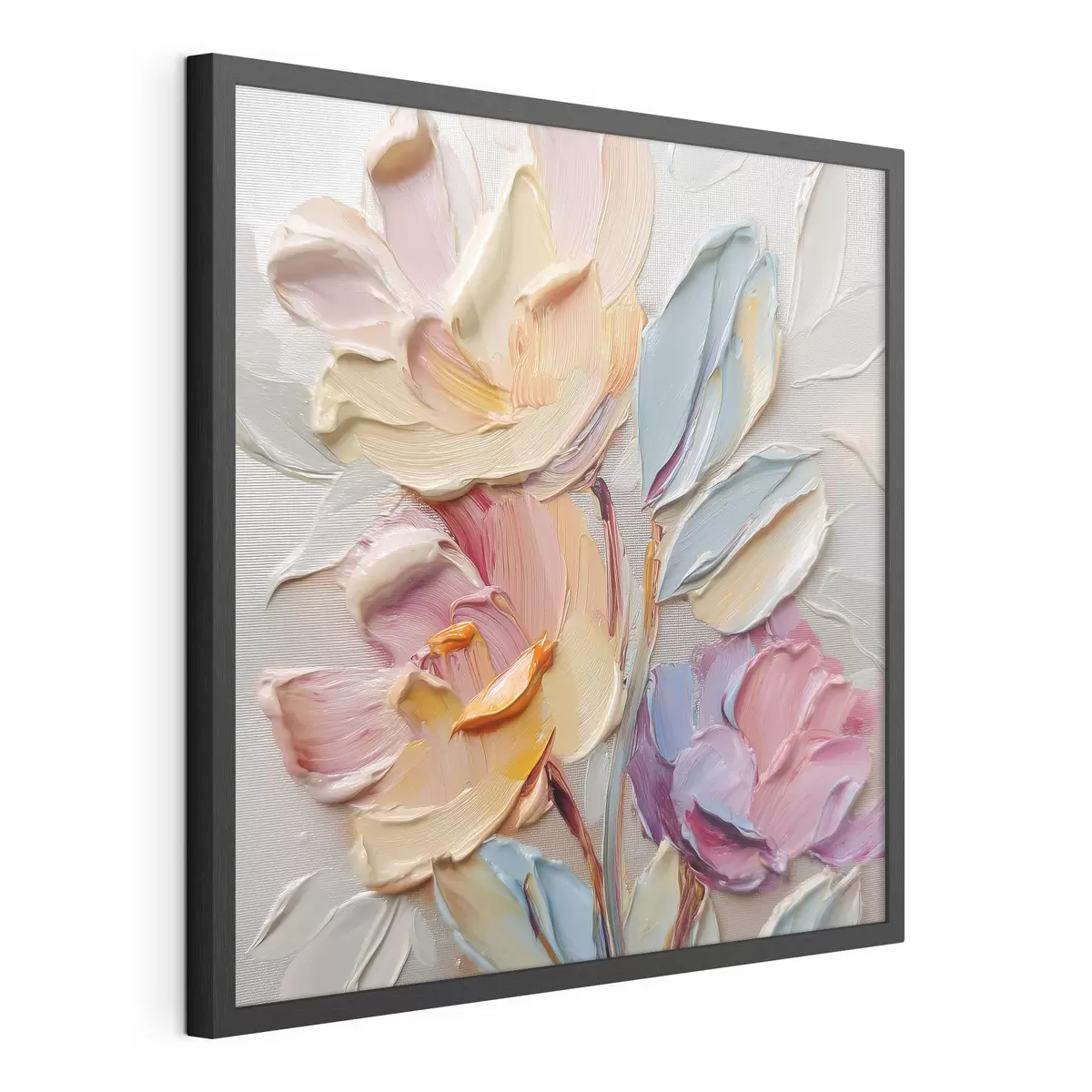 Poster Blütenblätter in Pastell f44240