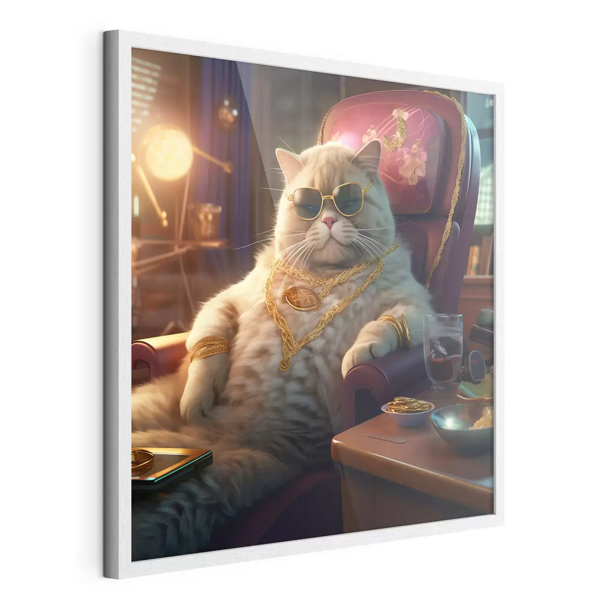 Poster Wichtige Katze f44242