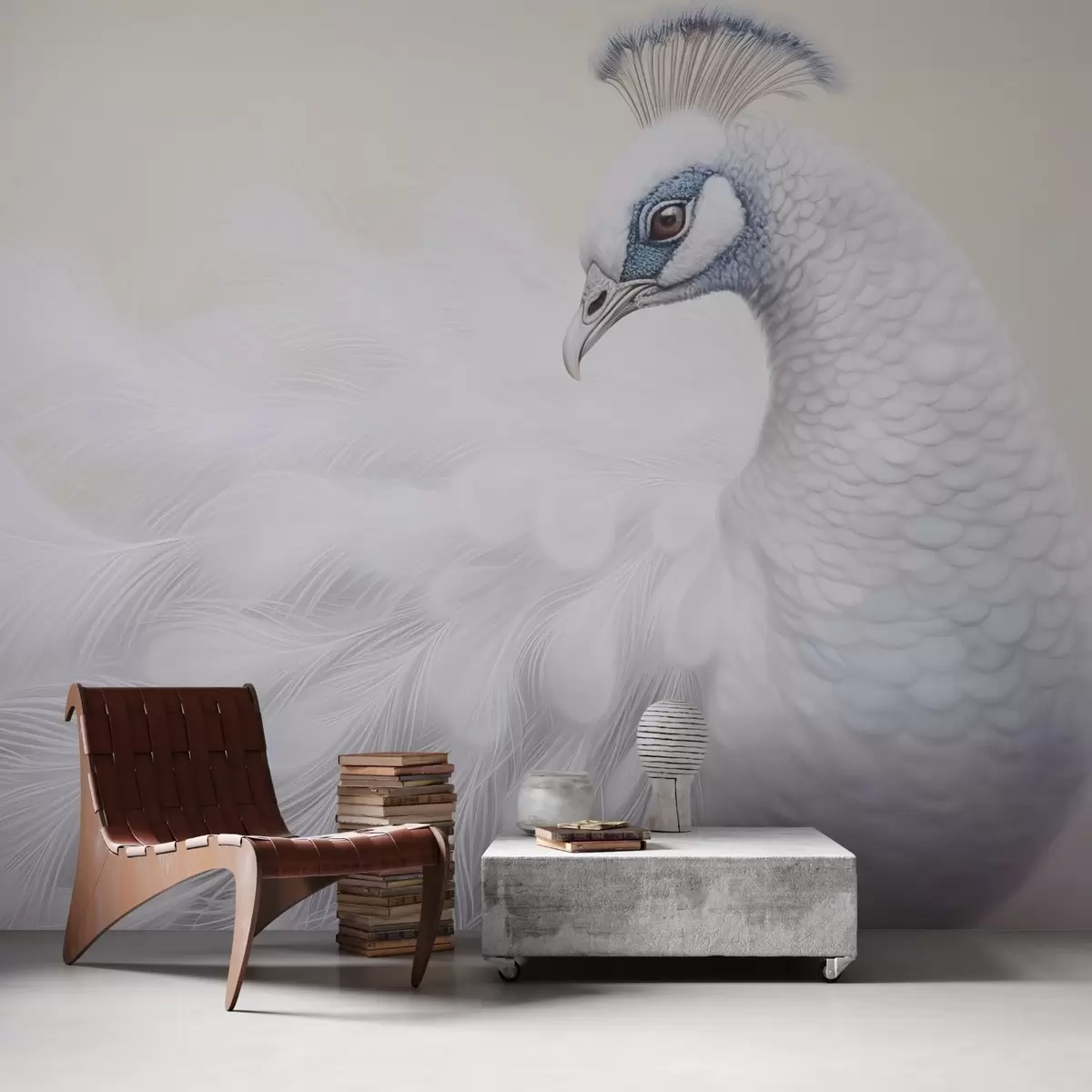 Fototapete Pfau w03899